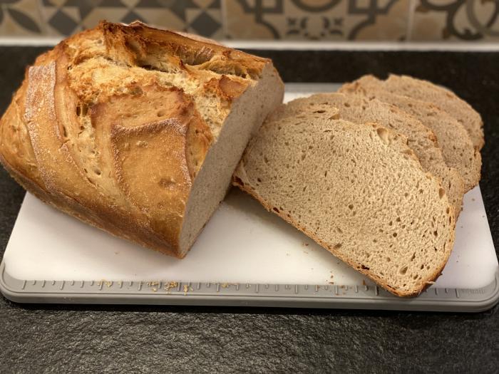 Anschnitt Roggenmischbrot